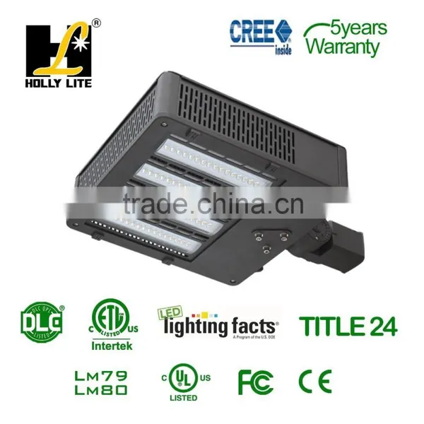 DLC LED Shoebox Light,150W Parking Lot LED Shoebox