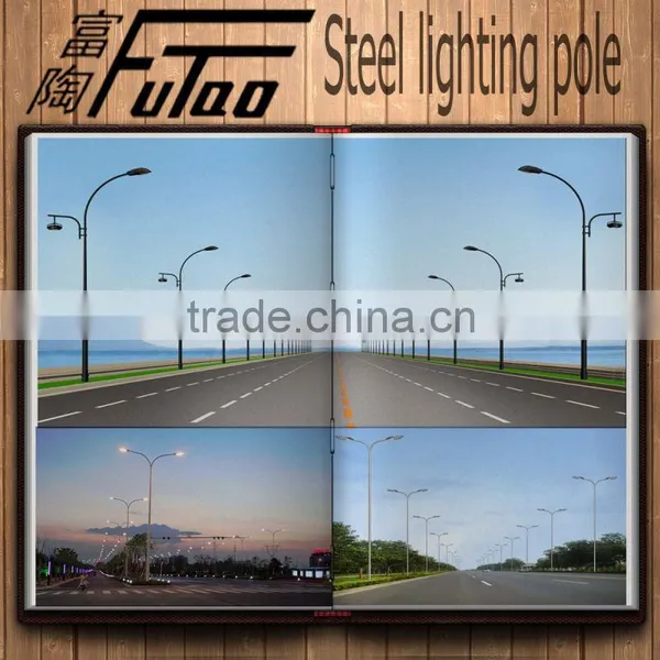 High Quality Galvanized Hot Dipping Lamp Pole photo-5