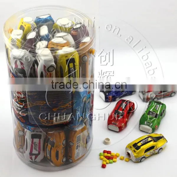 Car Toys With Bubble Gum In Jar photo-2