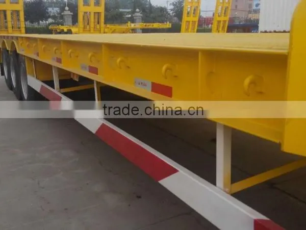 60t Low Bed CIMC Semi Trailer for Trailer Truck photo-6