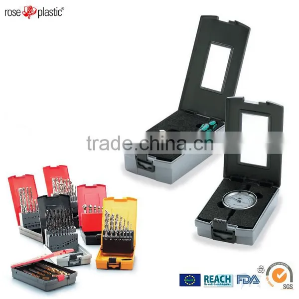 PP Transparent PVC Clear Visible or PE Colored Plastic Packaging Box for Stepped Drill Rose Box BR photo-2