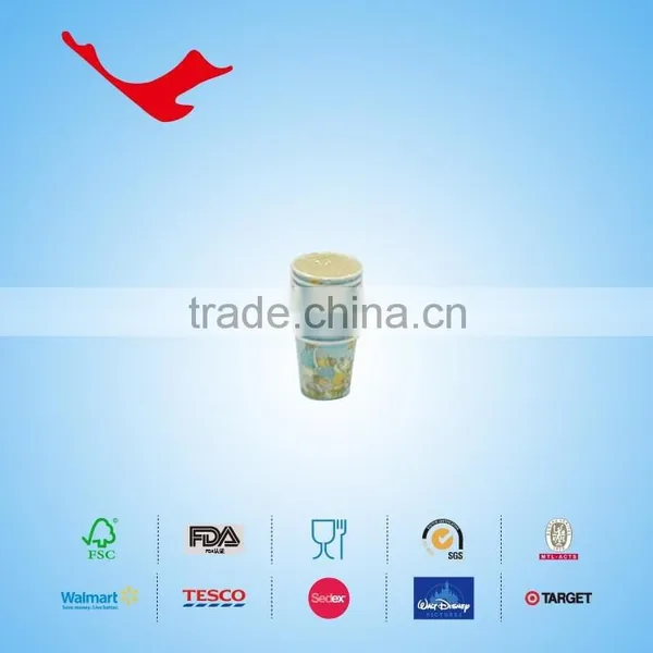4oz PE Coated Single Wall Disposable Paper Cups With Printing Tissue photo-2