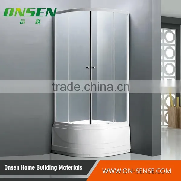 Cheap Sliding Door Arc Shape Shower Cabin photo-5