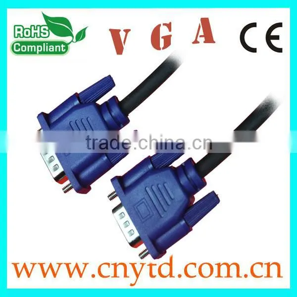 High Quality Beige Vga Cable 15pin To15pin photo-5