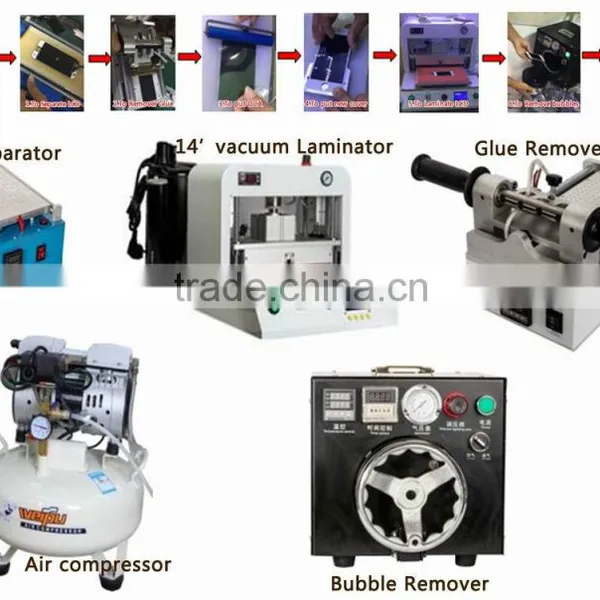 Wholesale LCD Refurbish Repair Machine for Iphone Ipad Samsung S7 Edge Curve Vacuum Laminating Machine photo-6