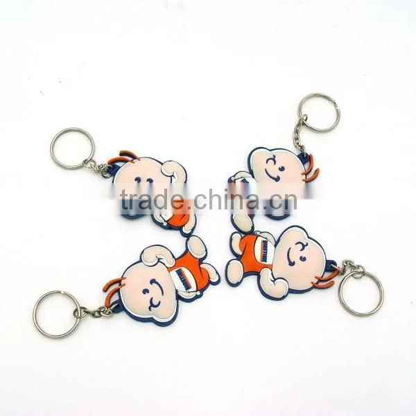 Custom 2D Fuwa Luggage Tag Keychain photo-2