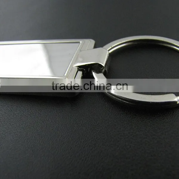 Low Price Metal Laser Engraving 2d Round Keychain photo-2