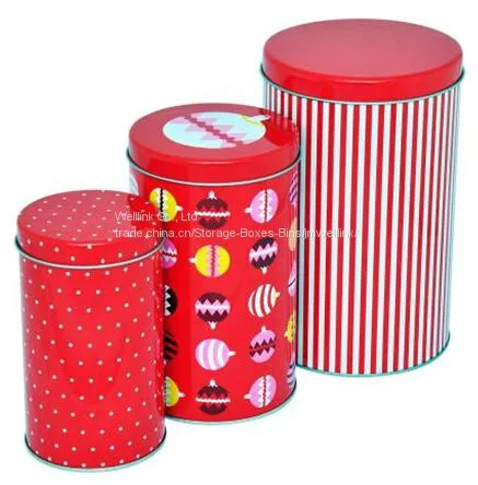 3pcs of Stainless Steel Canister Set (tea, Coffee and Sugar) photo-3
