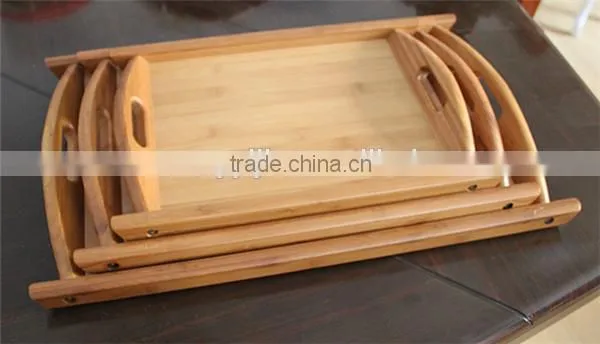 Wood Food Serving Tray,wood Hotel Serving Tray,wooden Coffee Tray photo-4