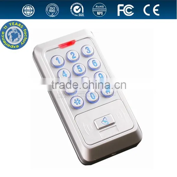 New Waterproof Proximity Card Access Control Keypad Reader for Door Access Control photo-2