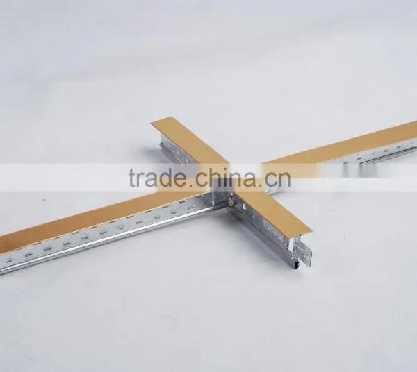 Hot Sale in Iraq H38 Wooden Color Ceiling T-bar photo-3