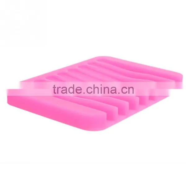 Eco-friendly Bathroom Ware Silicone Soap Dish Holder photo-5