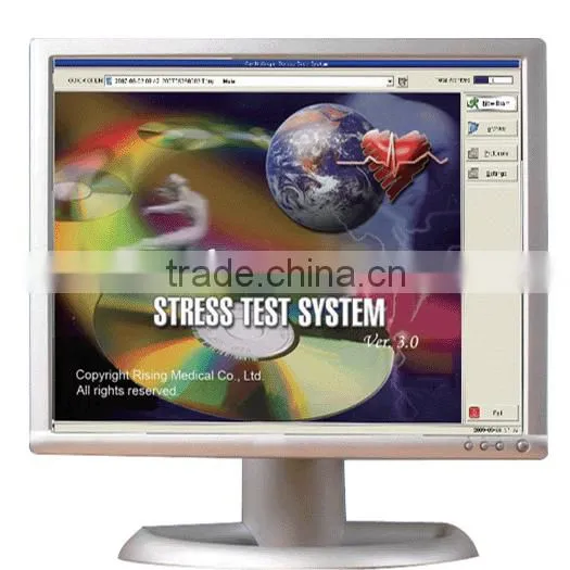 ISO13485 Approved Blue Color Portable Treadmill Wireless Ecg Machine Stress Test System photo-5