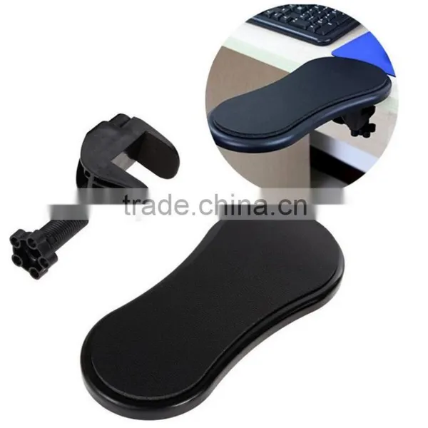 Desk Attachable Computer Table Arm Support Mouse Pads Arm Wrist Rests Hand Shoulder Protect Pad photo-4