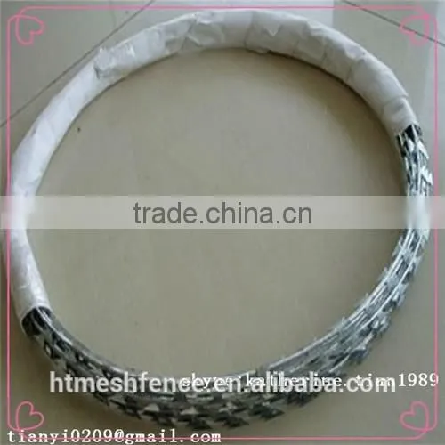 300mm BTO30 Cover Length 8m Galvanzied Concertina Razor Wire photo-6