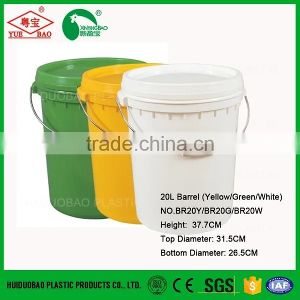 5 Gallon Plastic Paint Pail With Metal Handle and Lid photo-3