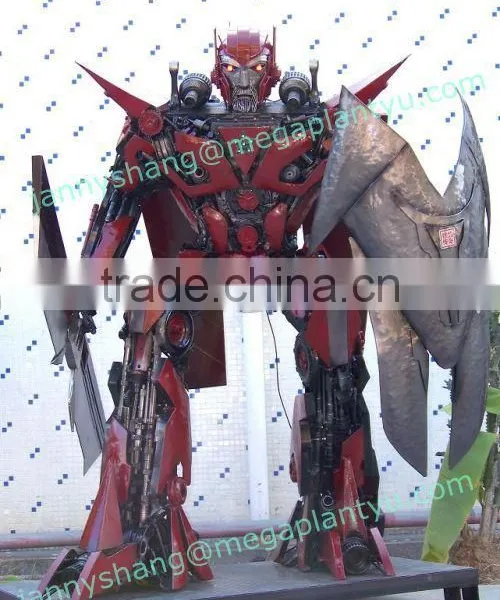Industrial Plastic and Steel Robot Man Models for Sale photo-2