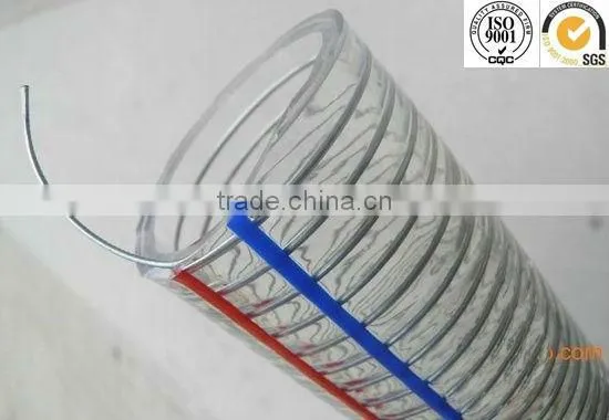 Spiral Steel Wire Reinforced Clear Pvc Hose photo-3