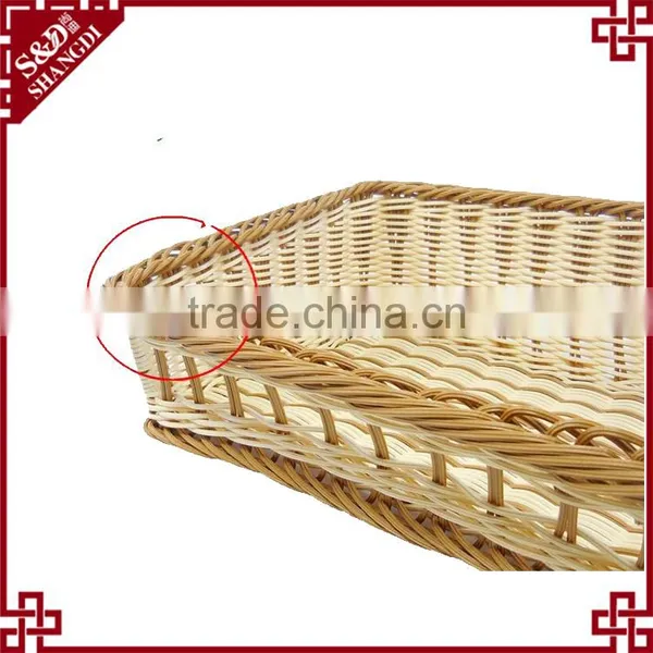 Amazing Hollow Handwoven Bread Dessert Display Easter Baskets Wholesale photo-6