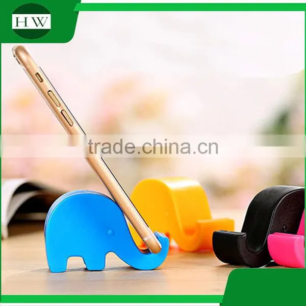 Mini Plastic Portable Elephant Desktop Table Cell Mobile Phone Bracket Stand Support Holder photo-5