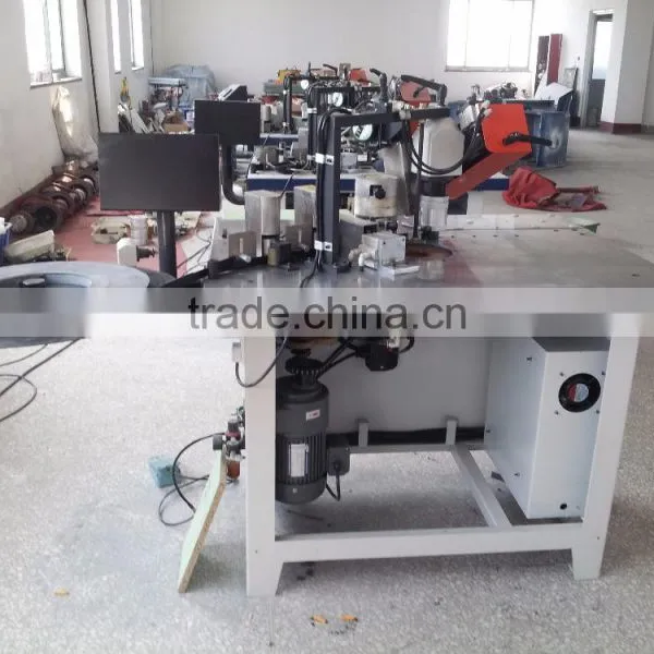Pvc Edge Banding for Particle Board MFB50SA Semi-auto Curve Pvc Edge Bander Machine photo-2