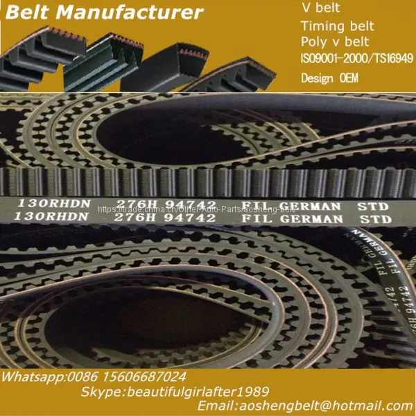 Oem 13568-19116 /128MY26 High Quality With Low Price Rubber TRANSMISSION Belt Toyota Timing Belt With Original Quailty photo-5