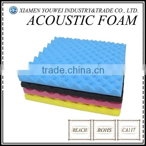 2016Hot SALE!!acoustic Foam for Celling and Wall,isolation Shield Acoustic,music Room Noise Reduction Foam