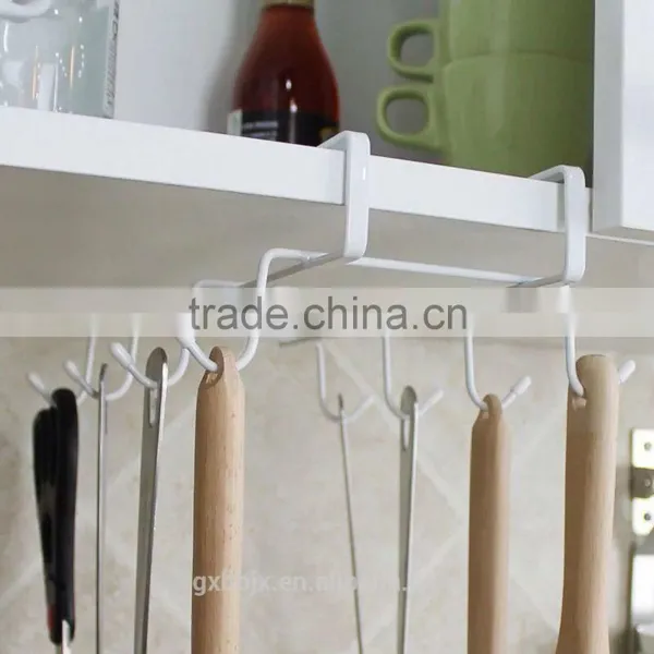 Under-the-Shelf 8 Hook Espresso Cup Storage Drying Rack photo-4