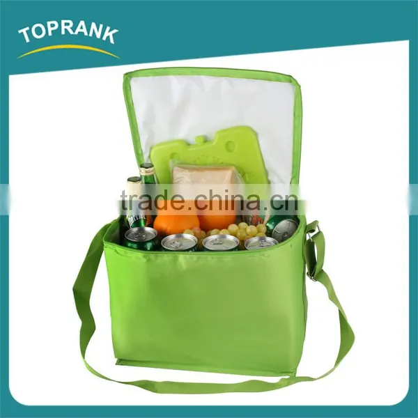 Custom Color Promotional Foldable Insulated Frozen Whole Foods Cooler Bag With Ice Brick photo-3
