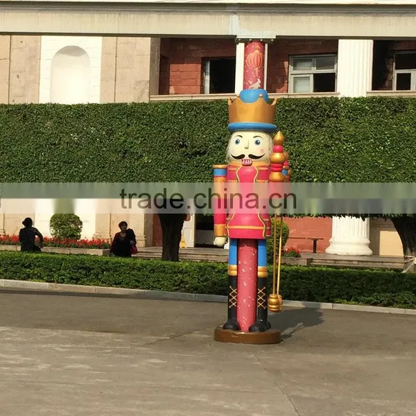 Outdoor Fiberglass Soldier Decoartion photo-2