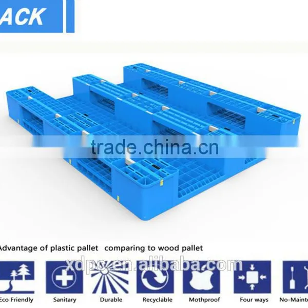 Plastic 3 Runners Racking Plastic Pallet photo-2