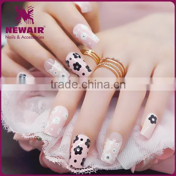 2017 New Fashion Flower Colorful Nail Sticker for Party photo-3