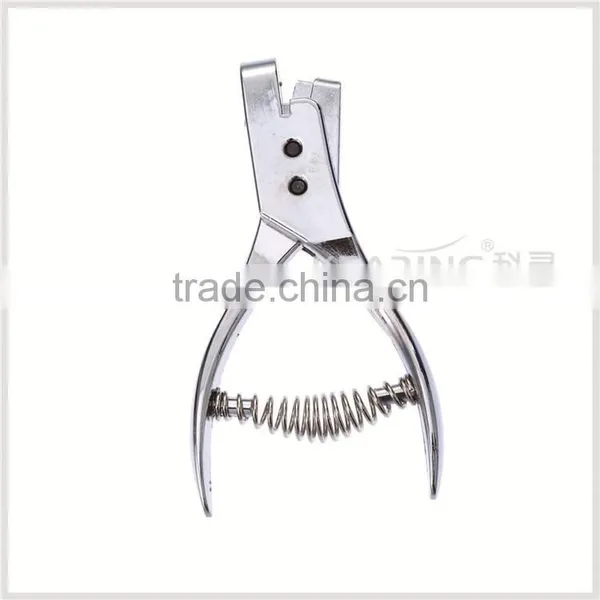 Metal Pattern Notcher Punching Hole ( 1/4'' * 1/16 '' ) Overall Casting Alloy Notcher # 45N-C photo-2