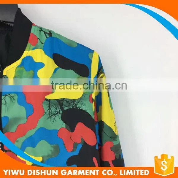 Mens Fashion Camouflage All Over Print Sublimation Jackets photo-2