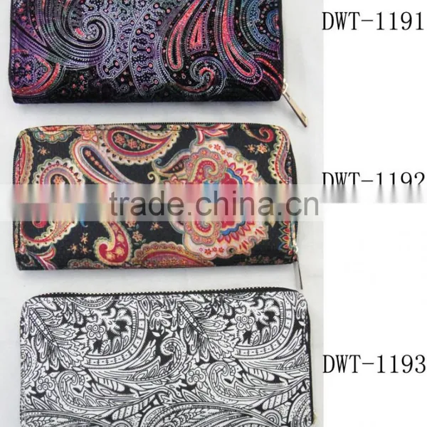 Vogue Lady New Cotton Canvas Diversity Classic Floral Hot Purse photo-6