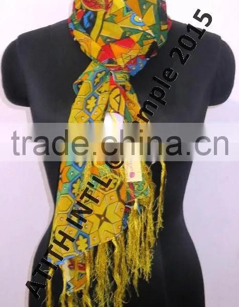 Printed Beach Chiffon Dupatta photo-2