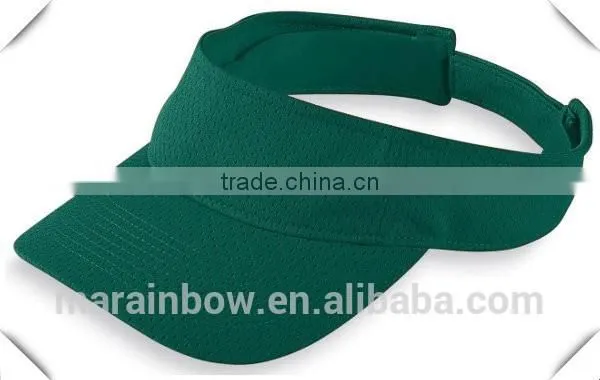 Custom Sports Visor Caps 100% Polyester Dri Fit Athletic Mesh Visor Caps Solid Color Plain Visor Caps Wholesale