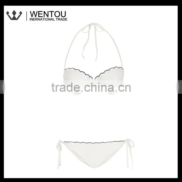 New Arrival Personalized Scalloped Bathing Suits photo-2