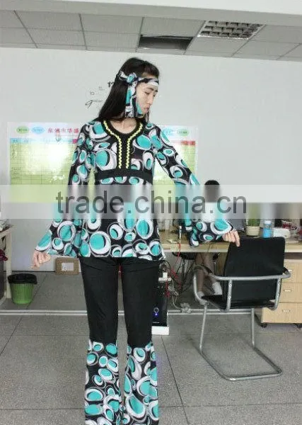Walson 60s 70s Go Go Retro Hippie Girl Dancing Groovy Party Silver Disco Costume photo-2