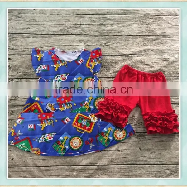 Most Fashional Wholesale Girl Boutique Outfit Set New Arrival Back to School Sets Photo Design photo-2