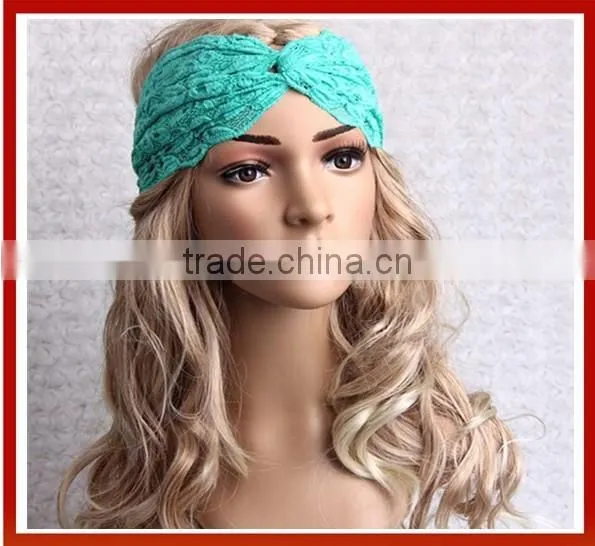 New Design Godbead Black Turban Headband Cotton Spandex Workout Hair Bands/ Women's Fashion Hair Band Headband/Elastic Hair Head photo-2