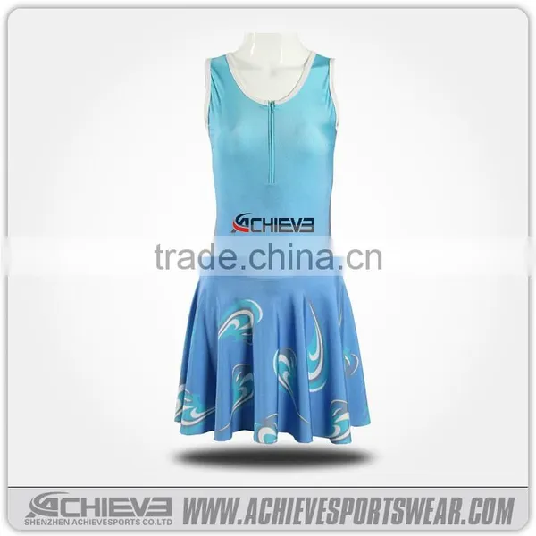 Cheap Pattern Netball Dress Factory Price photo-4