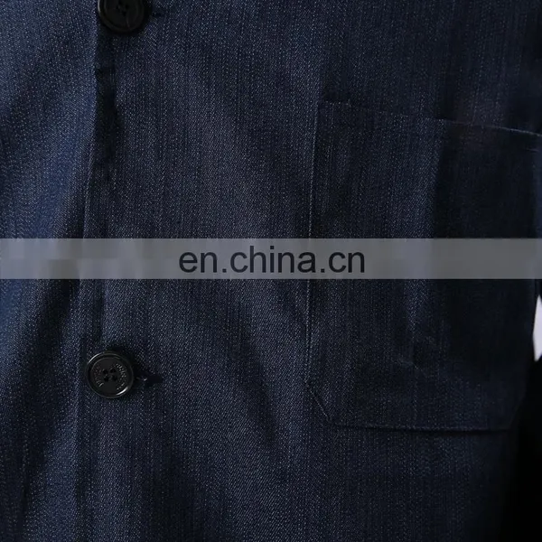 High Quality Cotton Cowboy Workwear Coverall For Worker photo-6