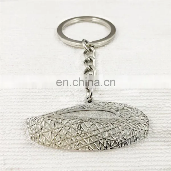 Customized 3D Bird Nest Metal Keychain photo-4