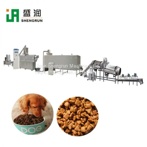 Multifunctional Dog Dry Food Machinery Dog Fodder Production Line
