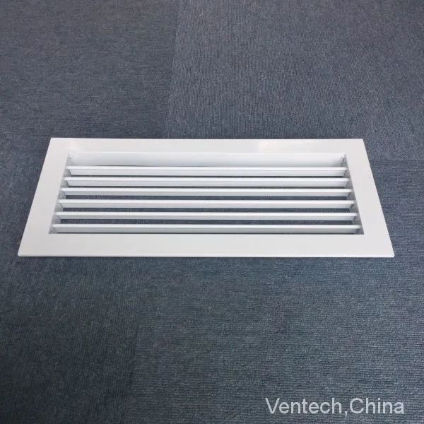 Aluminum Single Deflection Grille Vent Covers Manufacturer photo-5