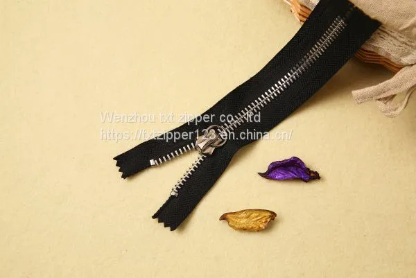 #3 #4 #5 #8 #10 Metal Brass Zipper With Y Teeth Close End photo-2