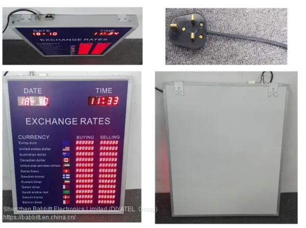Exchange Rate Display Board for Bank Shop Hotel and Foreign Exchange Market photo-2
