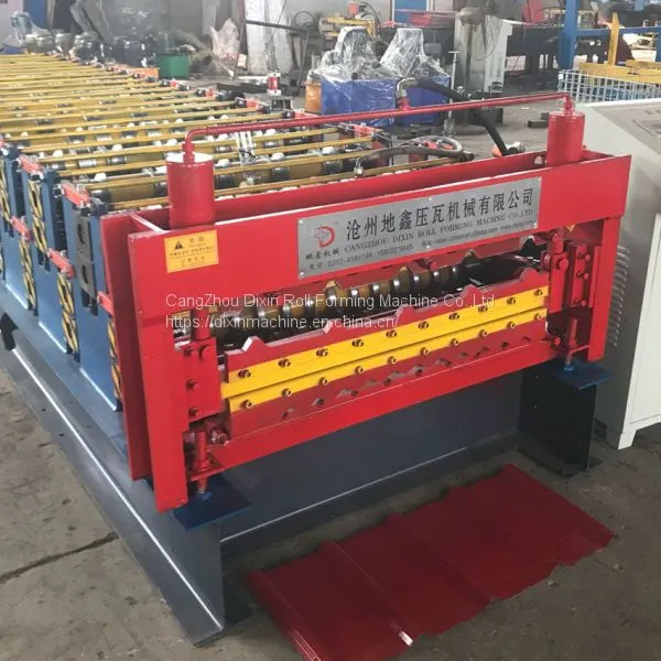 Kenya 836-840 Corrugated Steel Roofing Double Layer Sheet Roll Forming Machine photo-2