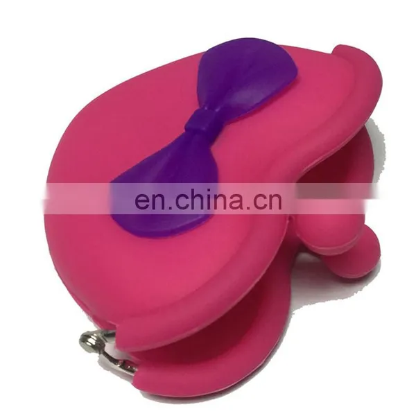 Creative Women Clutch Coin Purse Personalized Promotion Silicone Bag Candy Jelly Change Wallets photo-5